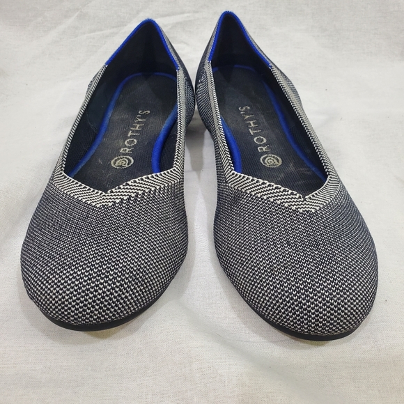 Rothy's Shoes - Rothy's Gray Birdseye Ballet Flats